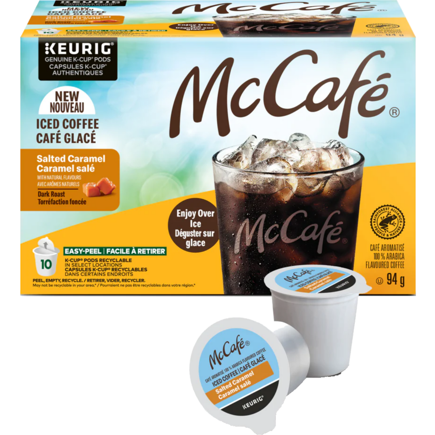 McCafé® Salted Caramel Dark Roast Iced Coffee (10 Pack)