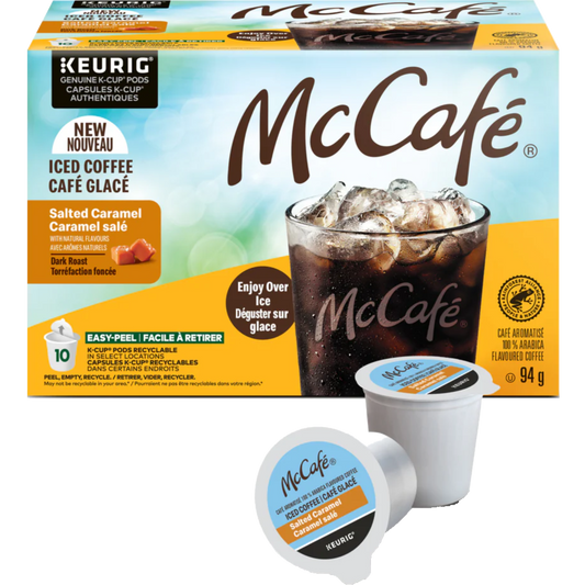 McCafé® Salted Caramel Dark Roast Iced Coffee (10 Pack)