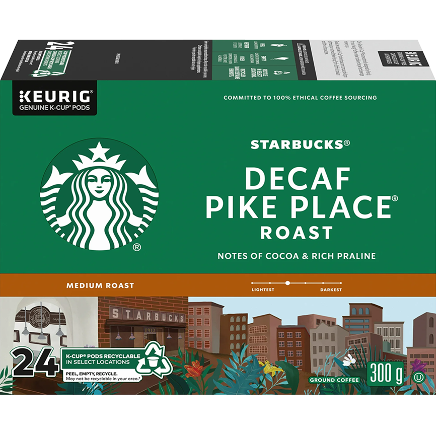 Starbucks® Pike Place Decaf (24 Pack)