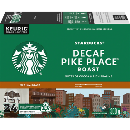 Starbucks® Pike Place Decaf (24 Pack)