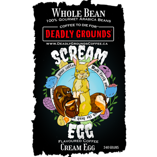 Deadly Grounds Scream Egg Beans - Seasonal (12oz/340g)