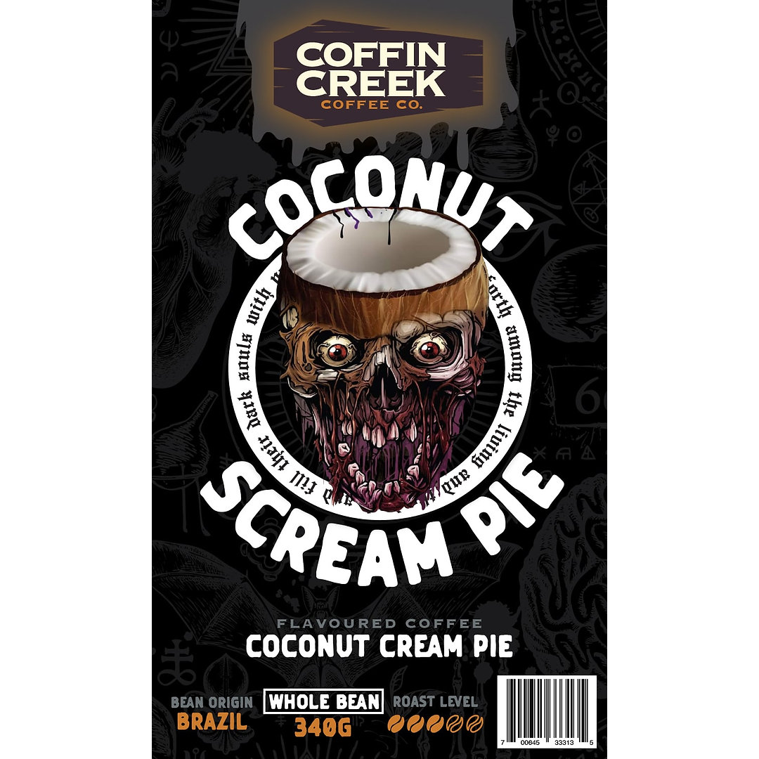 Coffin Creek Coconut Scream Pie Beans (12oz/340g)
