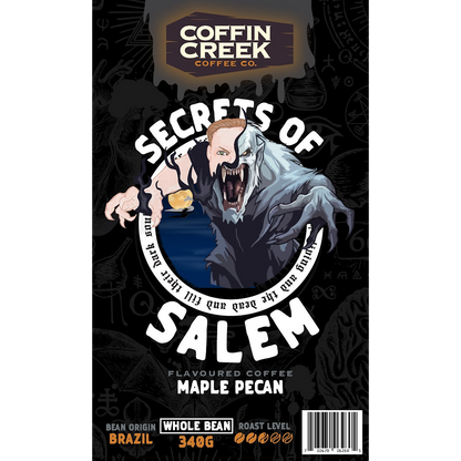 Coffin Creek Secrets of Salem Maple Pecan Beans (12oz/340g)