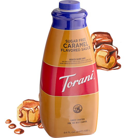 Torani® Puremade Sugar Free Caramel Sauce (64oz/1.89L)
