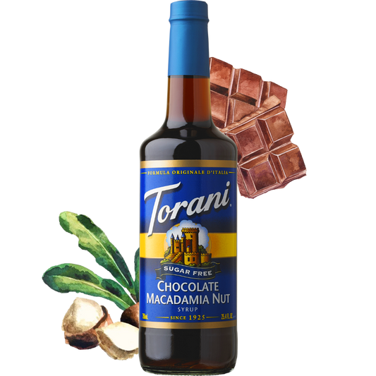 Torani® Sugar Free Chocolate Macadamia Nut (750mL)