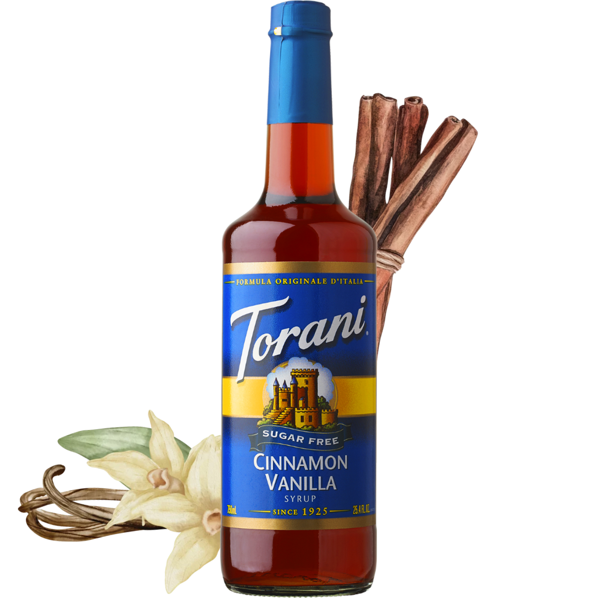 Torani® Sugar Free Cinnamon Vanilla (750mL)