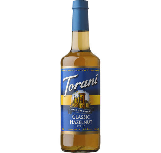 Torani® Sugar Free Classic Hazelnut (750mL)
