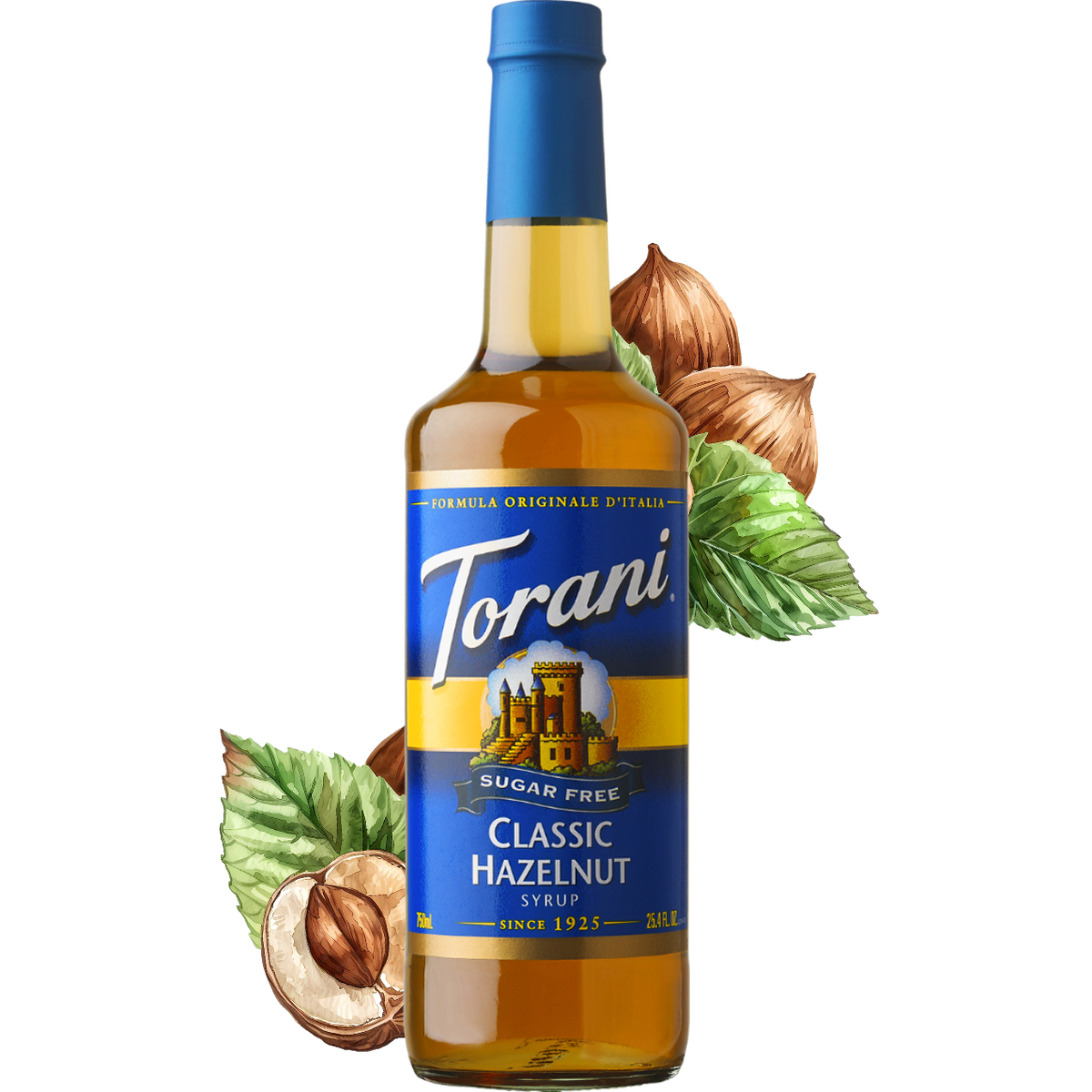 Torani® Sugar Free Classic Hazelnut (750mL)