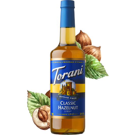 Torani® Sugar Free Classic Hazelnut (750mL)