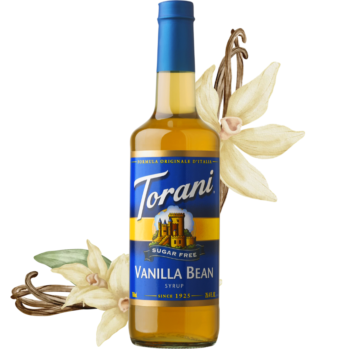 Torani® Sugar Free Vanilla Bean (750mL)
