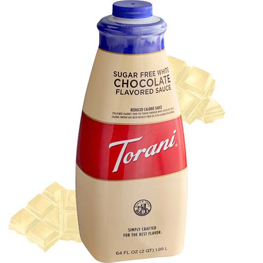 Torani® Puremade Sugar Free White Chocolate Sauce (64oz/1.89L)