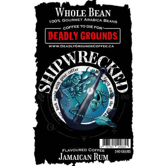 Deadly Grounds Ship Wrecked Jamaican Rum Beans (12oz/340g)