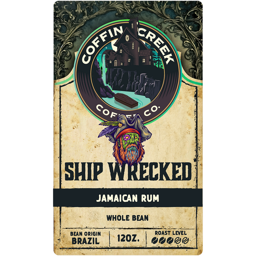 Deadly Grounds Ship Wrecked Jamaican Rum Beans (12oz/340g)