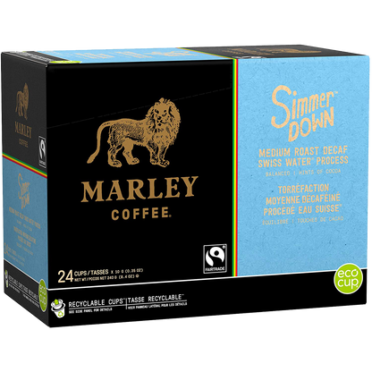 Marley Coffee® Simmer Down™ Decaf (24 Pack)