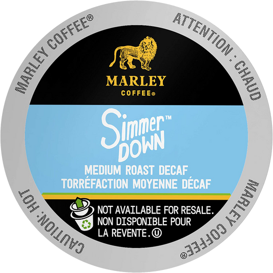 Marley Coffee® Simmer Down™ Decaf (24 Pack)