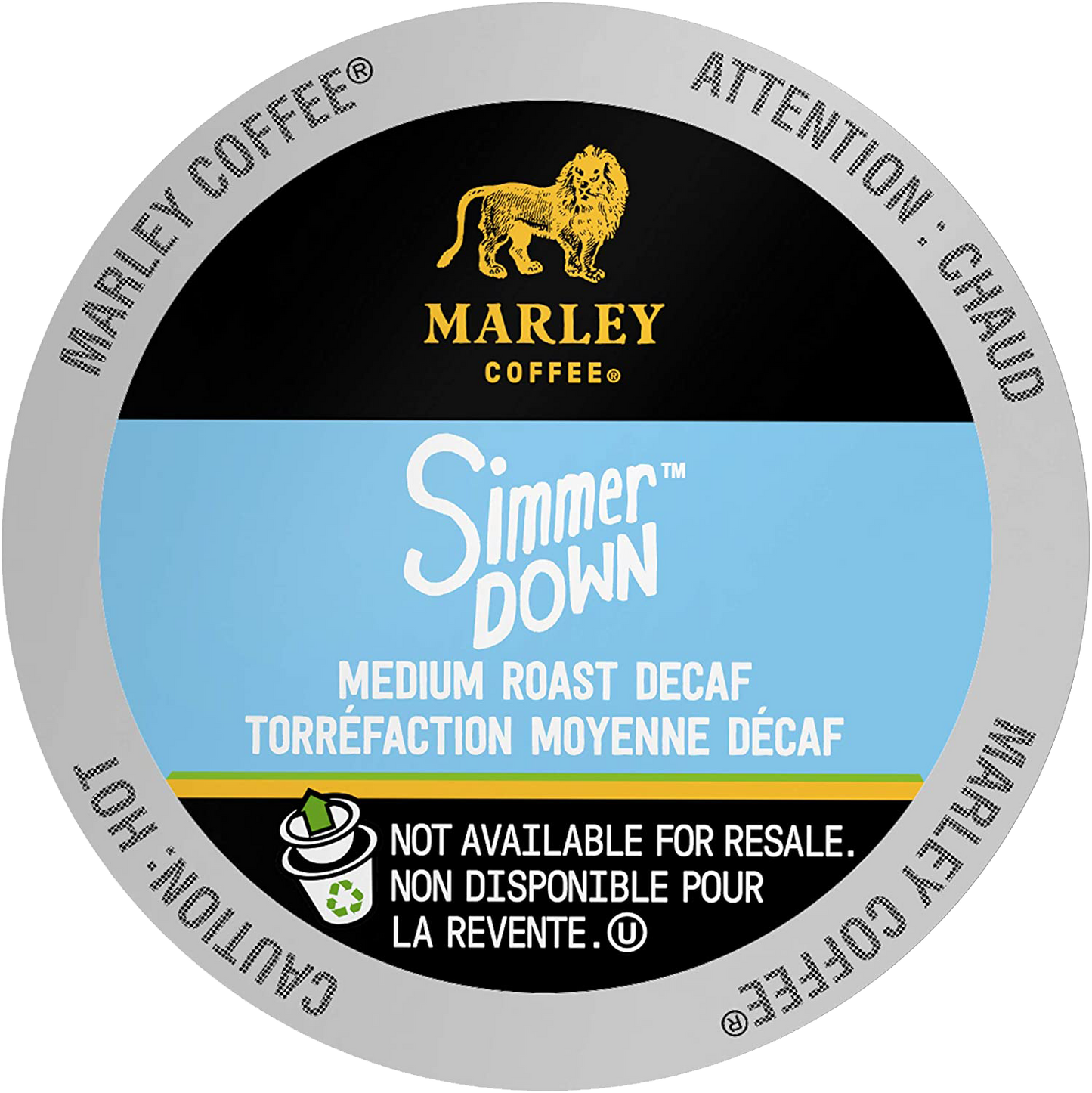 Marley Coffee® Simmer Down™ Decaf (24 Pack)