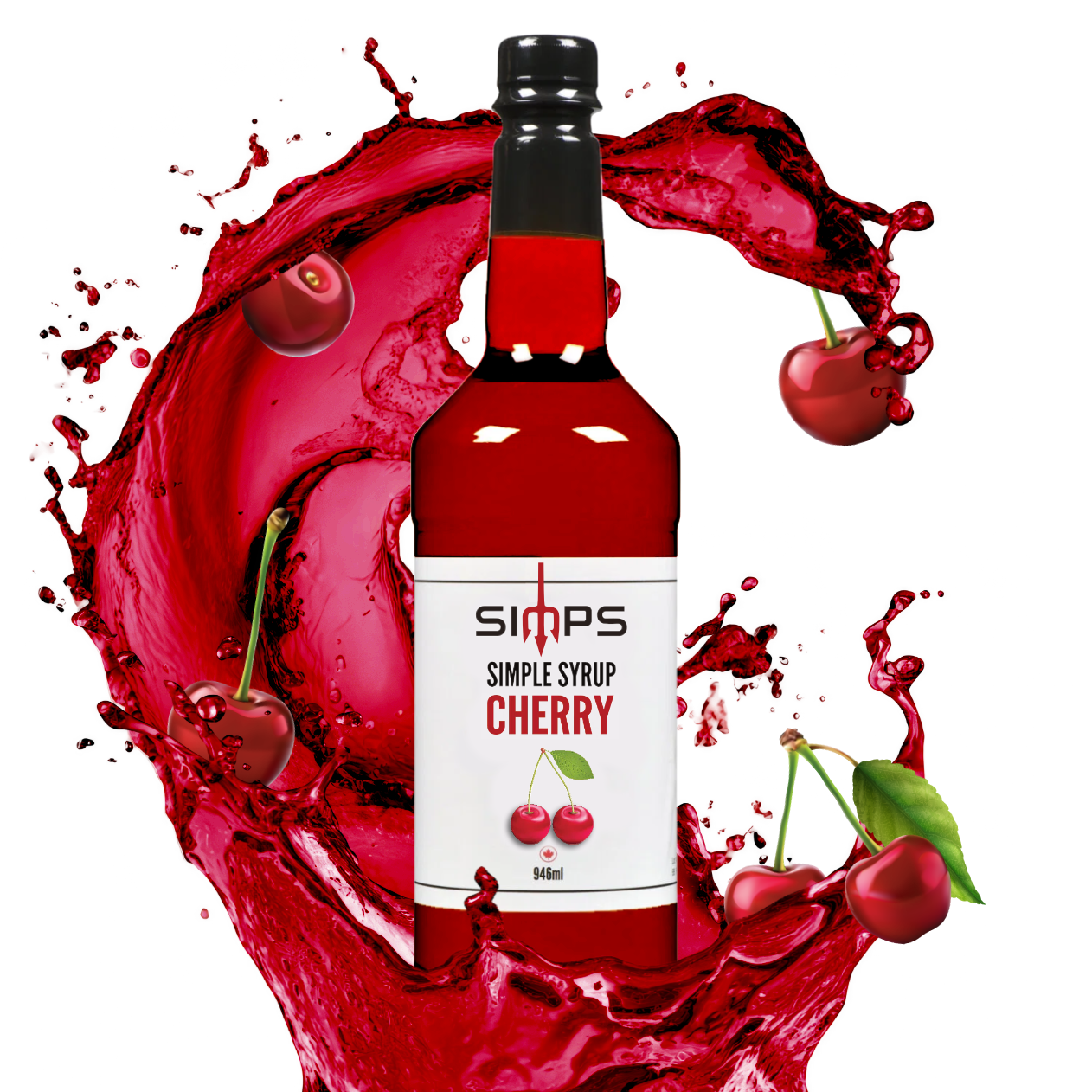 Simps Cherry Syrup (946mL)