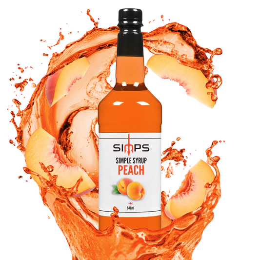 Simps Peach Syrup (946mL)