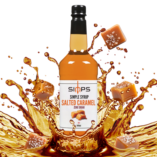 Simps Zero Sugar Salted Caramel Syrup (946mL)