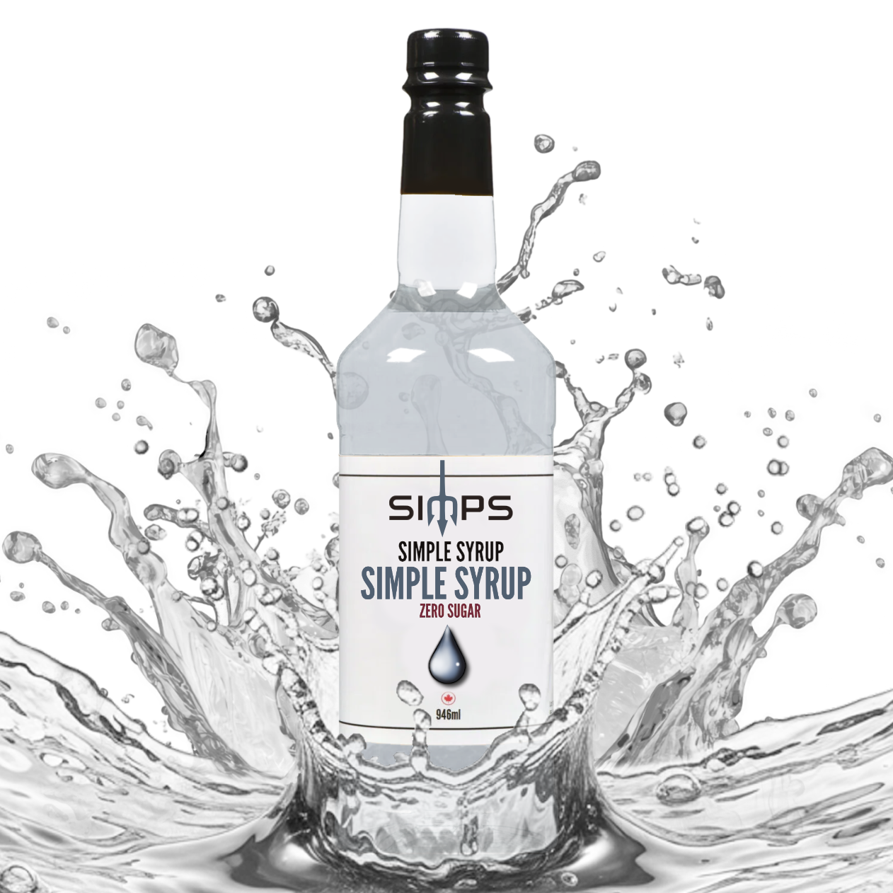 Simps Zero Sugar Simple Syrup (946mL)