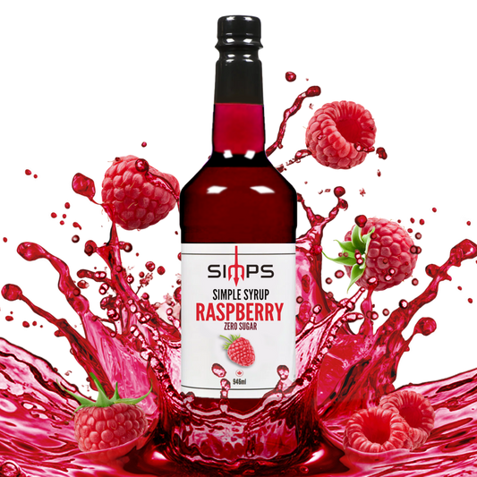 Simps Zero Sugar Raspberry Syrup (946mL)