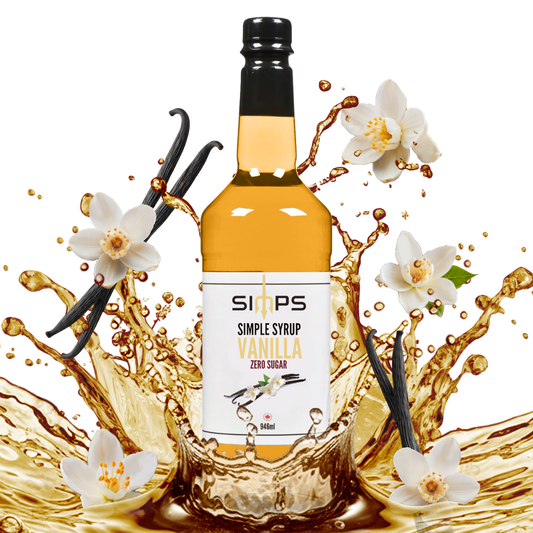 Simps Zero Sugar Vanilla Syrup (946mL)