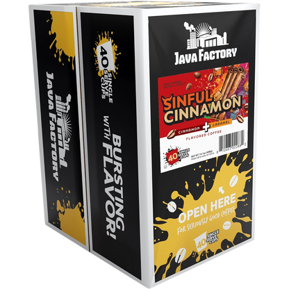 Java Factory Roasters Sinful Cinnamon™ (40 Pack)
