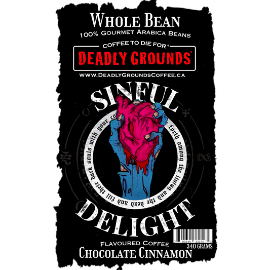 Deadly Grounds Sinful Delight Beans (12oz/340g)