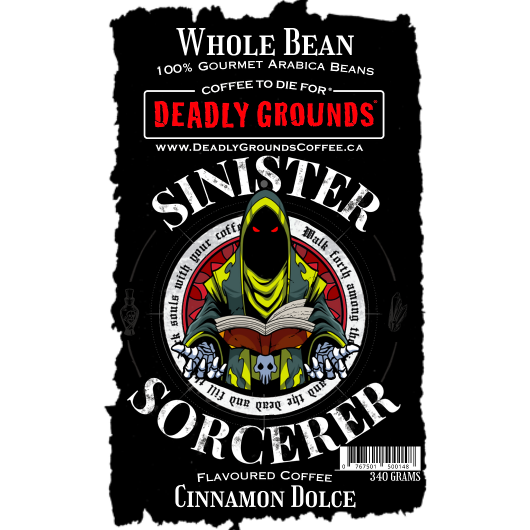 Deadly Grounds Cinnamon Dolce Beans (12oz/340g)