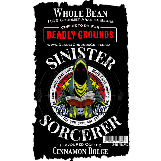 Deadly Grounds Cinnamon Dolce Beans (12oz/340g)