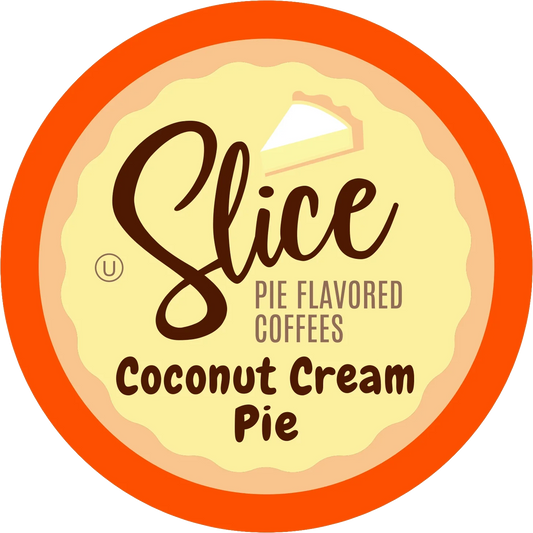 Slice Pie Flavoured Coffee Coconut Cream Pie 40ct