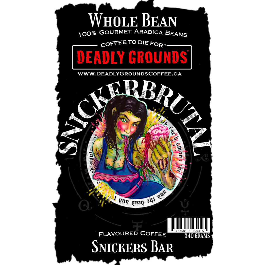 Deadly Grounds Snickerbrutal Beans (12oz/340g)