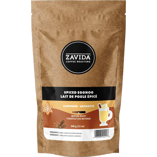 Zavida® Whole Bean Spiced Eggnog - Seasonal (12oz/340g)