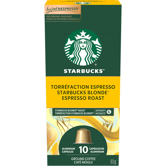 Starbucks® Nespresso® Original System Blonde Espresso Roast (10 Pack)
