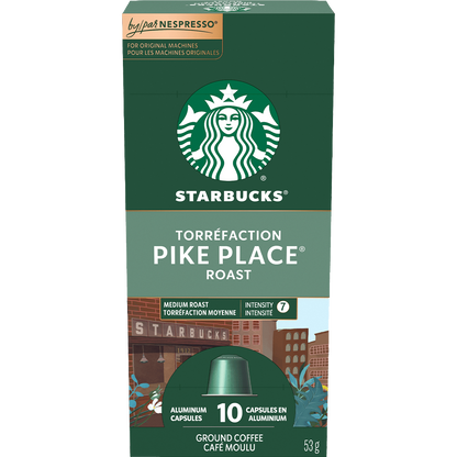 Starbucks® Nespresso® Original System Pike Place® Roast (10 Pack)