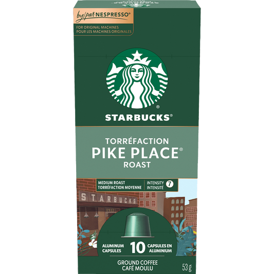 Starbucks® Nespresso® Original System Pike Place® Roast (10 Pack)