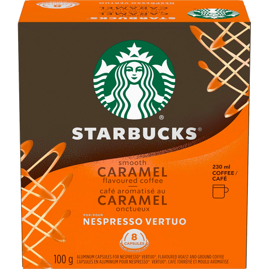 Starbucks® Smooth Caramel for Nespresso® Vertuo (8 Pack)