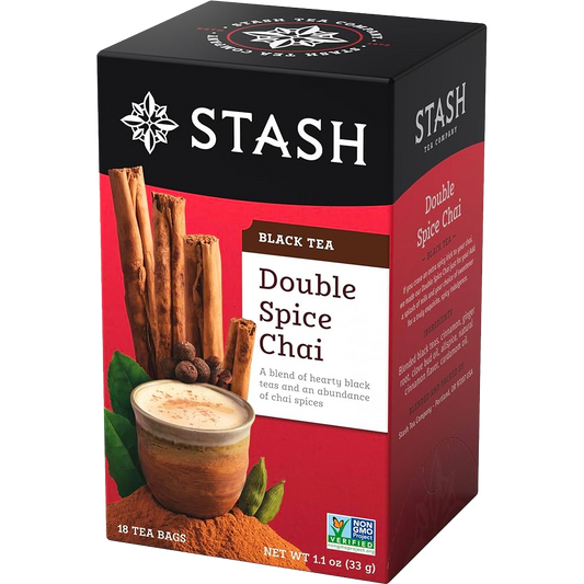 Stash Double Spice Chai Black Tea (18 Pack)