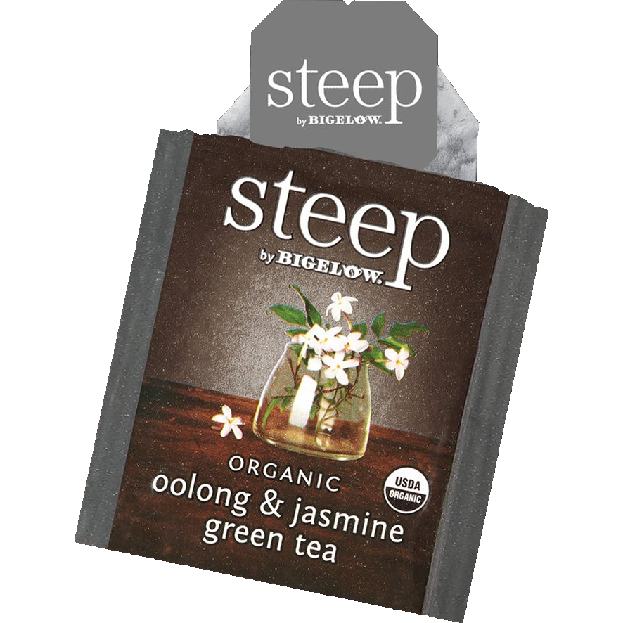 Steep by Bigelow® Organic Oolong & Jasmine Green Tea (20 Pack)