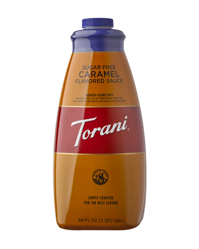 Torani® Puremade Sugar Free Caramel Sauce (64oz/1.89L)