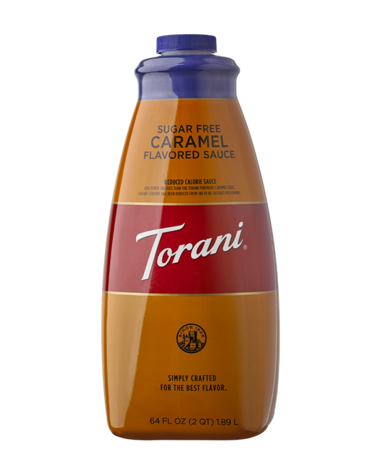 Torani® Puremade Sugar Free Caramel Sauce (64oz/1.89L)