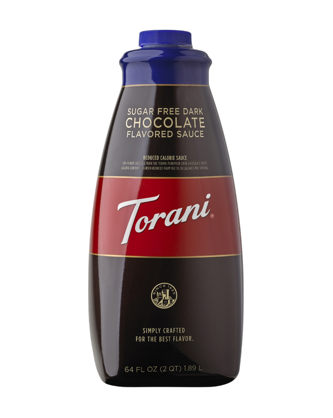 Torani® Puremade Sugar Free Dark Chocolate Sauce (64oz/1.89L)