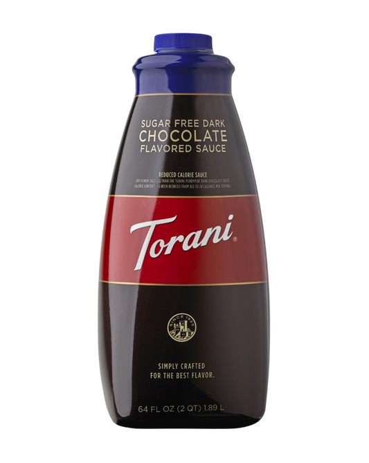 Torani® Puremade Sugar Free Dark Chocolate Sauce (64oz/1.89L)
