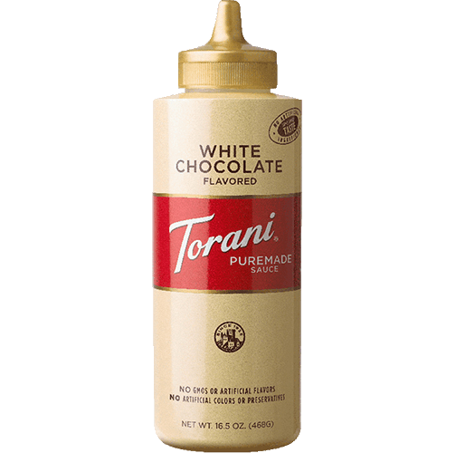 Torani® Puremade White Chocolate Sauce (16.5oz/468g)