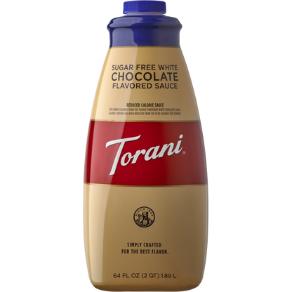 Torani® Puremade Sugar Free White Chocolate Sauce (64oz/1.89L)