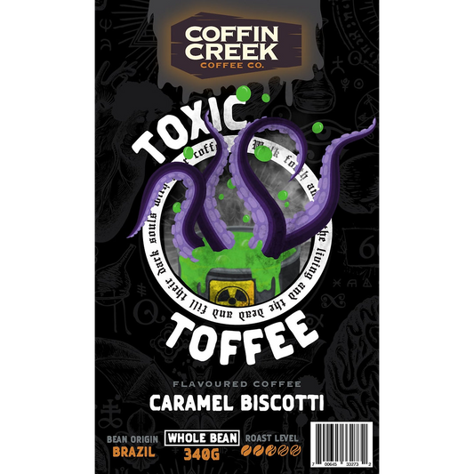 Coffin Creek Toxic Toffee Beans (12oz/340g)