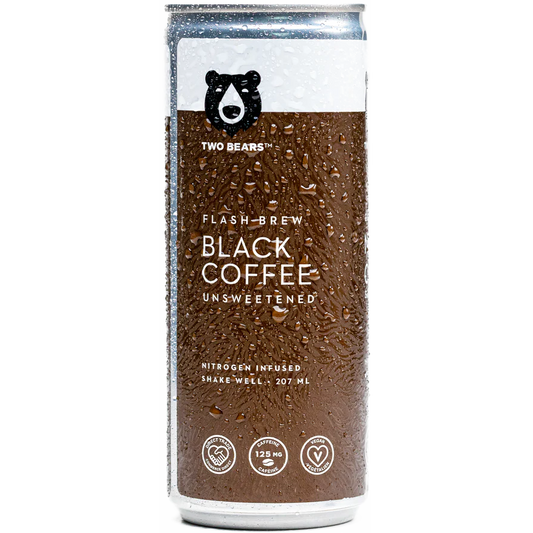 Two Bears Black Flash Brew Coffee (207mL)