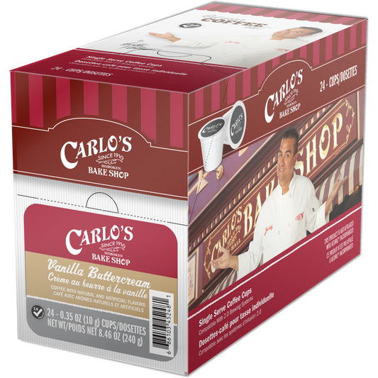 Carlo's Bake Shop™ Vanilla Buttercream (24 Pack)