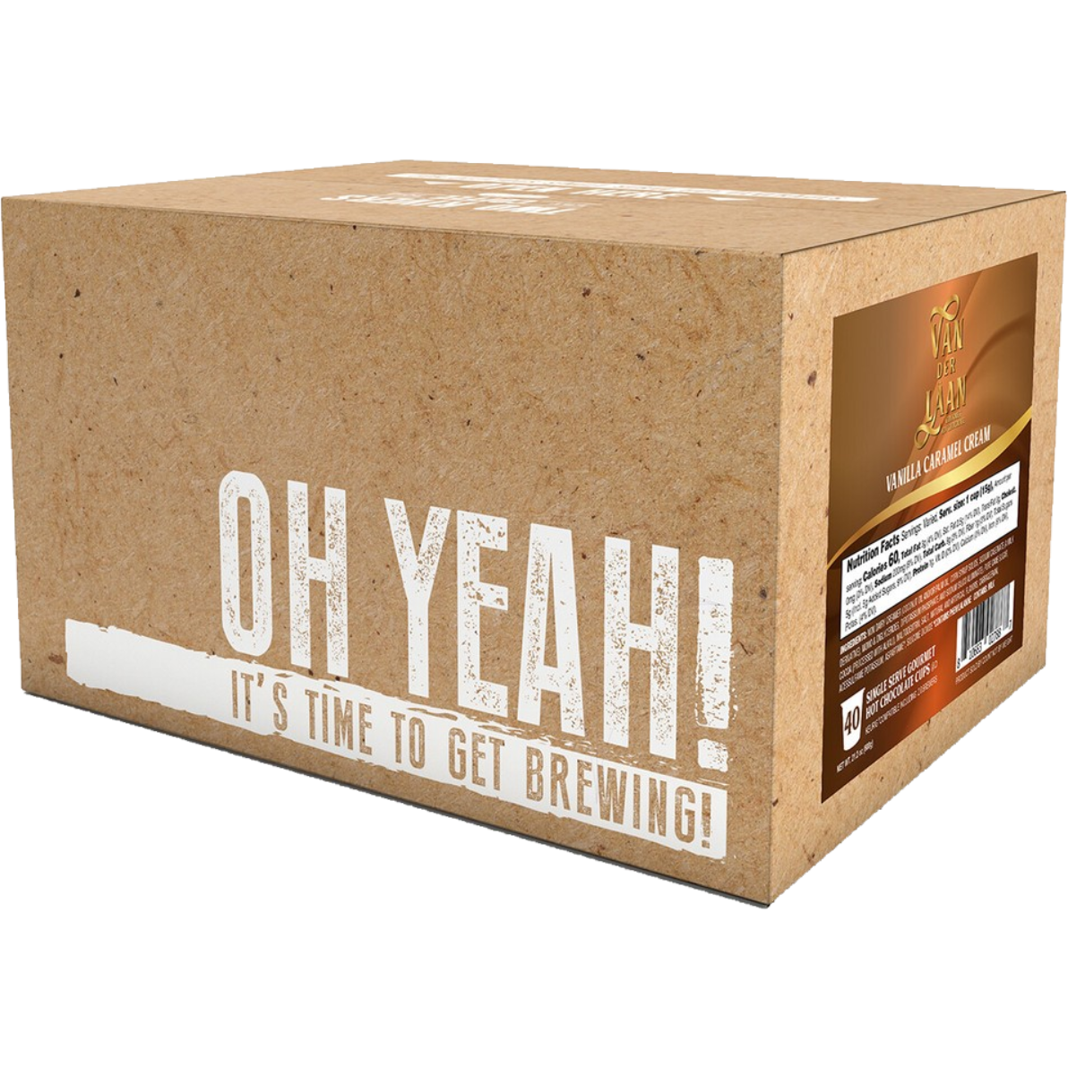 Van Der Läan Vanilla Caramel Creme Hot Chocolate (40 Pack)
