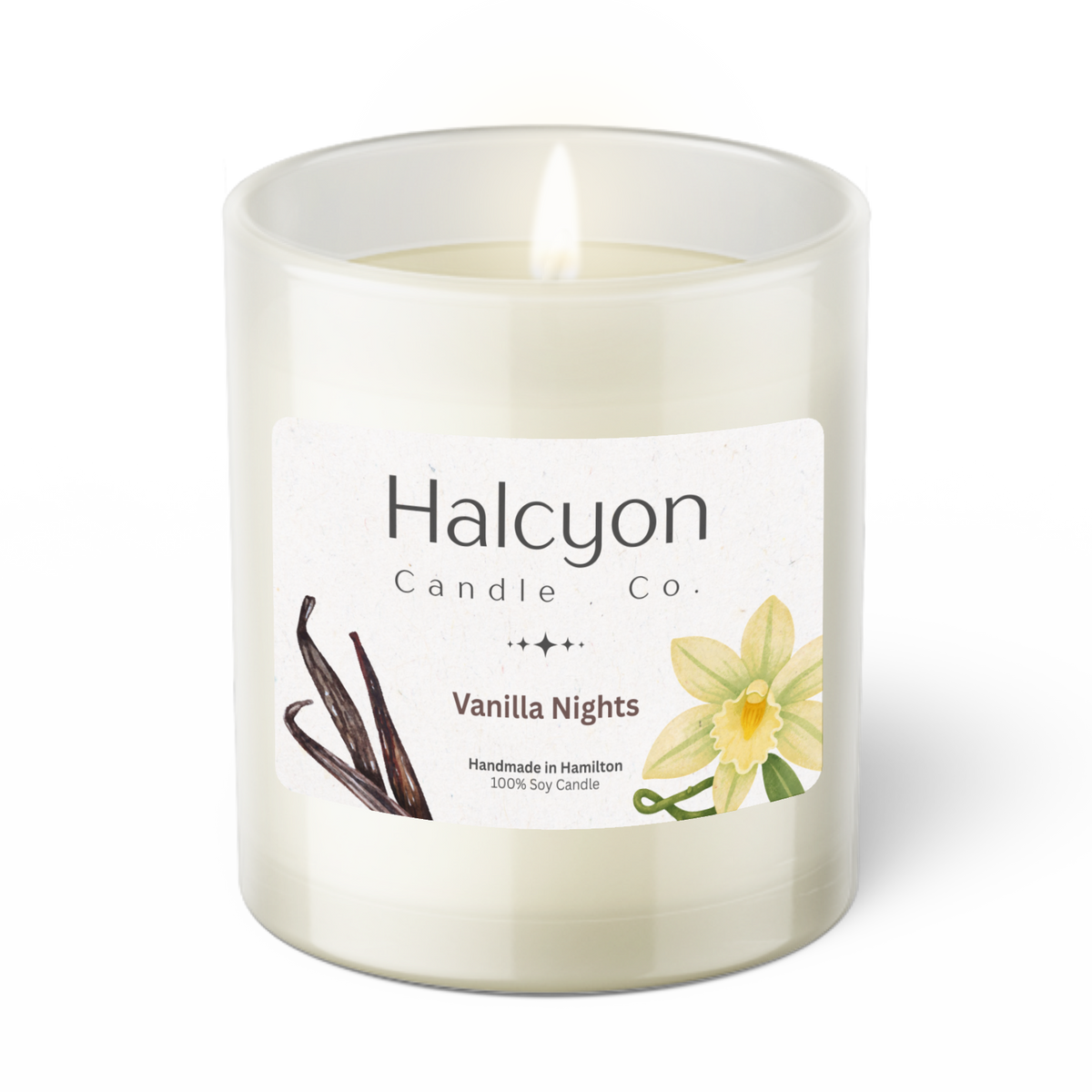 Halcyon Candle Co. Vanilla Nights Candle